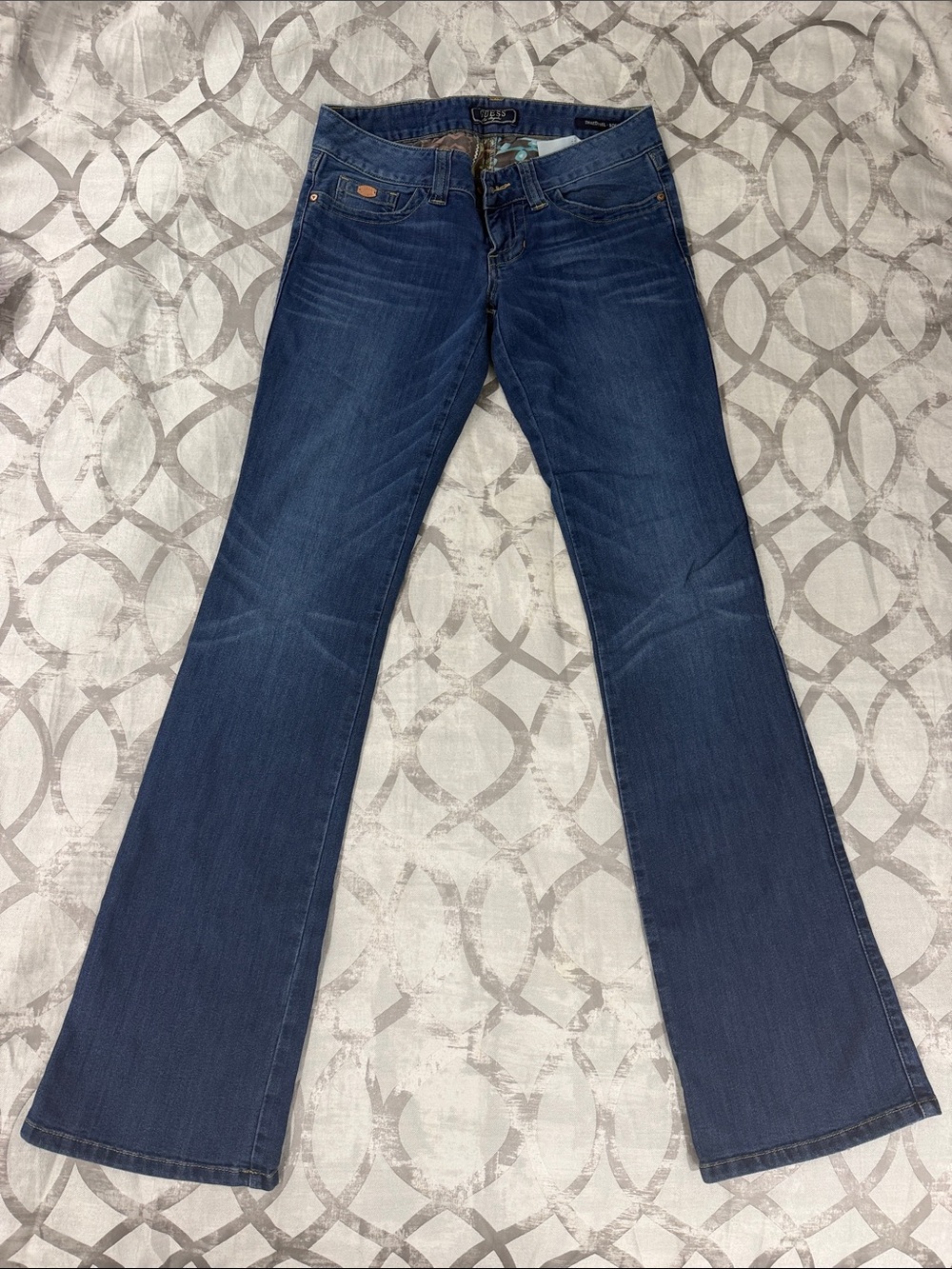 Guess Women's Dark Blue Bootcut Jeans